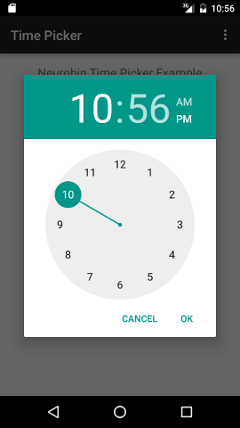 Time Picker Example by Neurobin#1